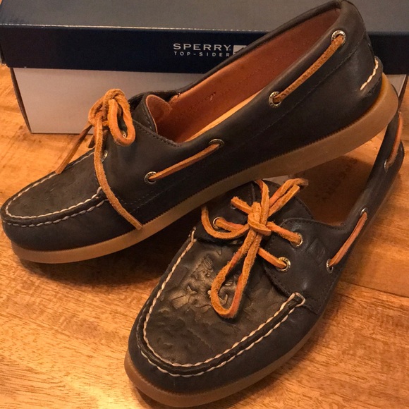 Sperry Shoes - Sperry navy loafers 8M new in box